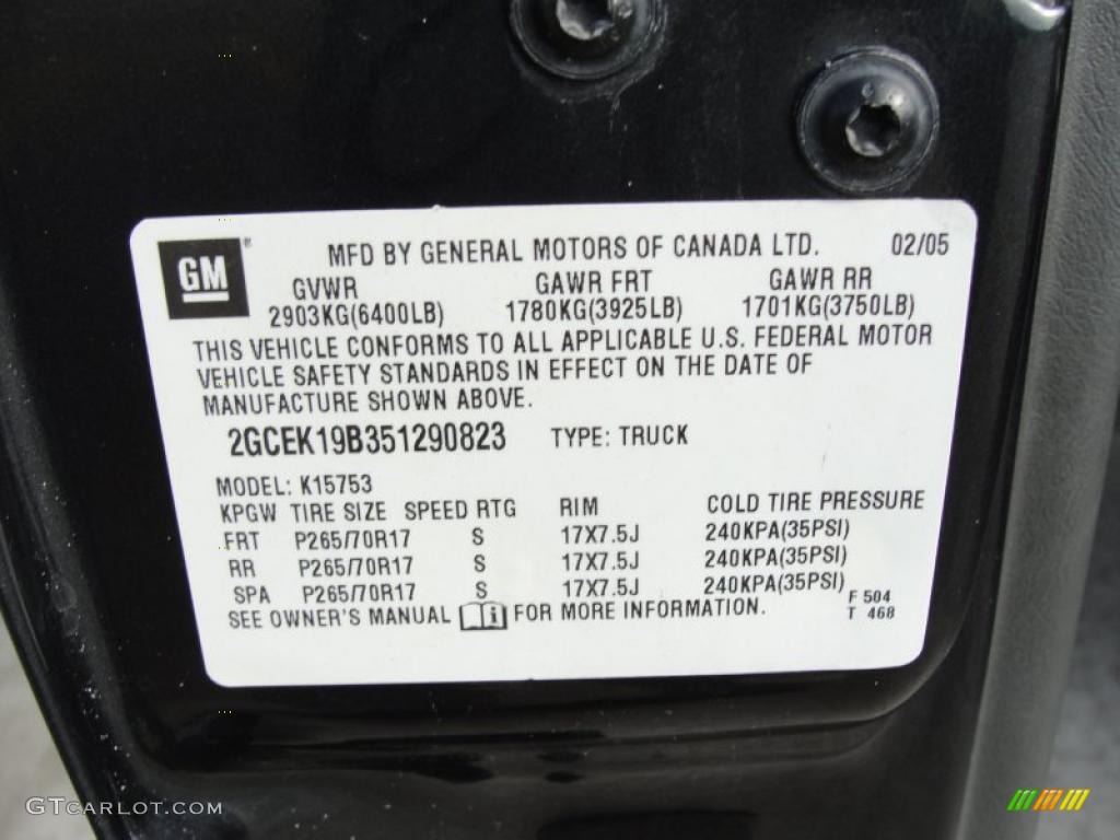 2005 Silverado 1500 Z71 Extended Cab 4x4 - Dark Gray Metallic / Medium Gray photo #44