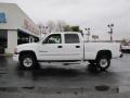 2005 Summit White GMC Sierra 2500HD SLE Crew Cab  photo #4