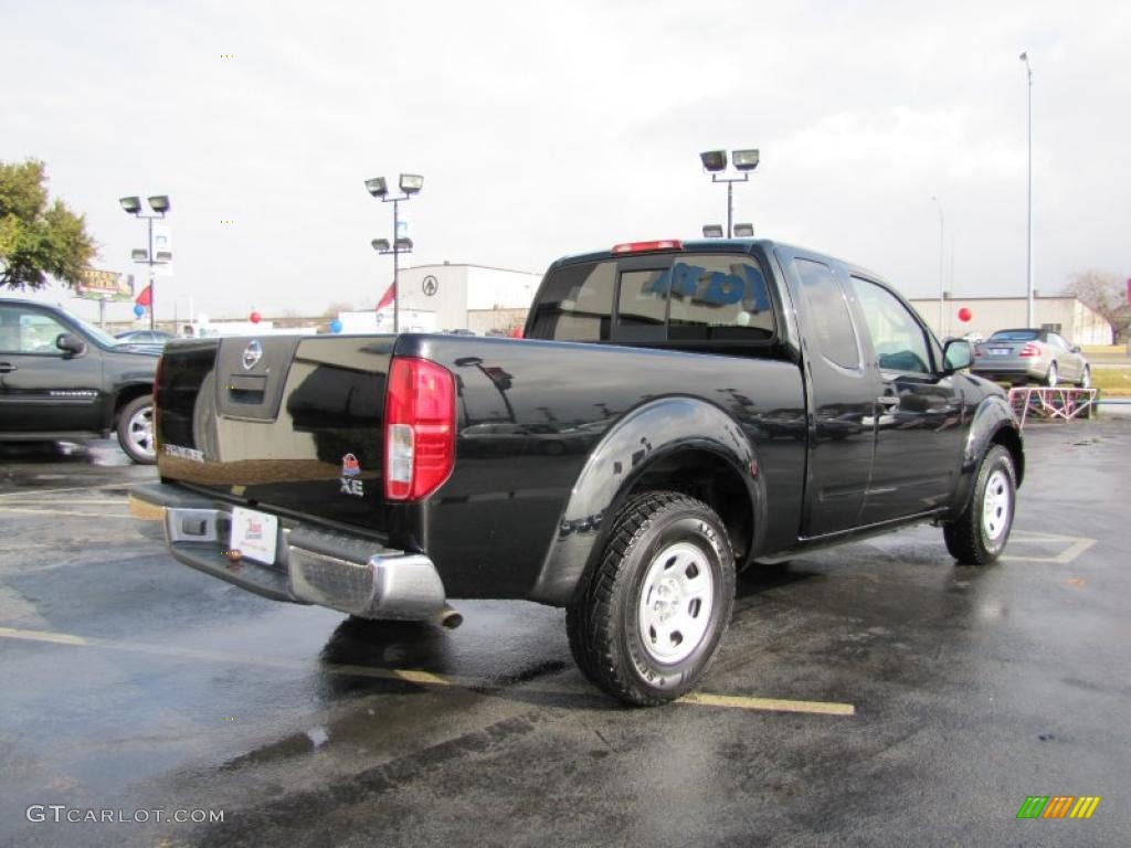 Super Black 2006 Nissan Frontier XE King Cab Exterior Photo #42237672