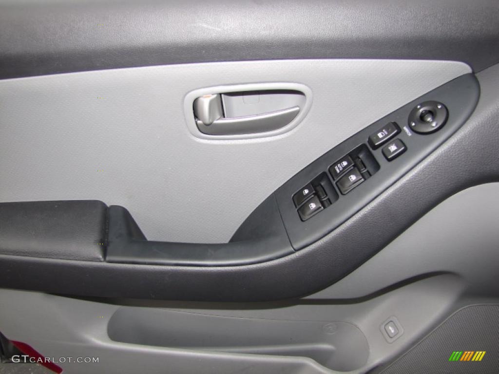 2009 Elantra GLS Sedan - Carbon Gray / Gray photo #12