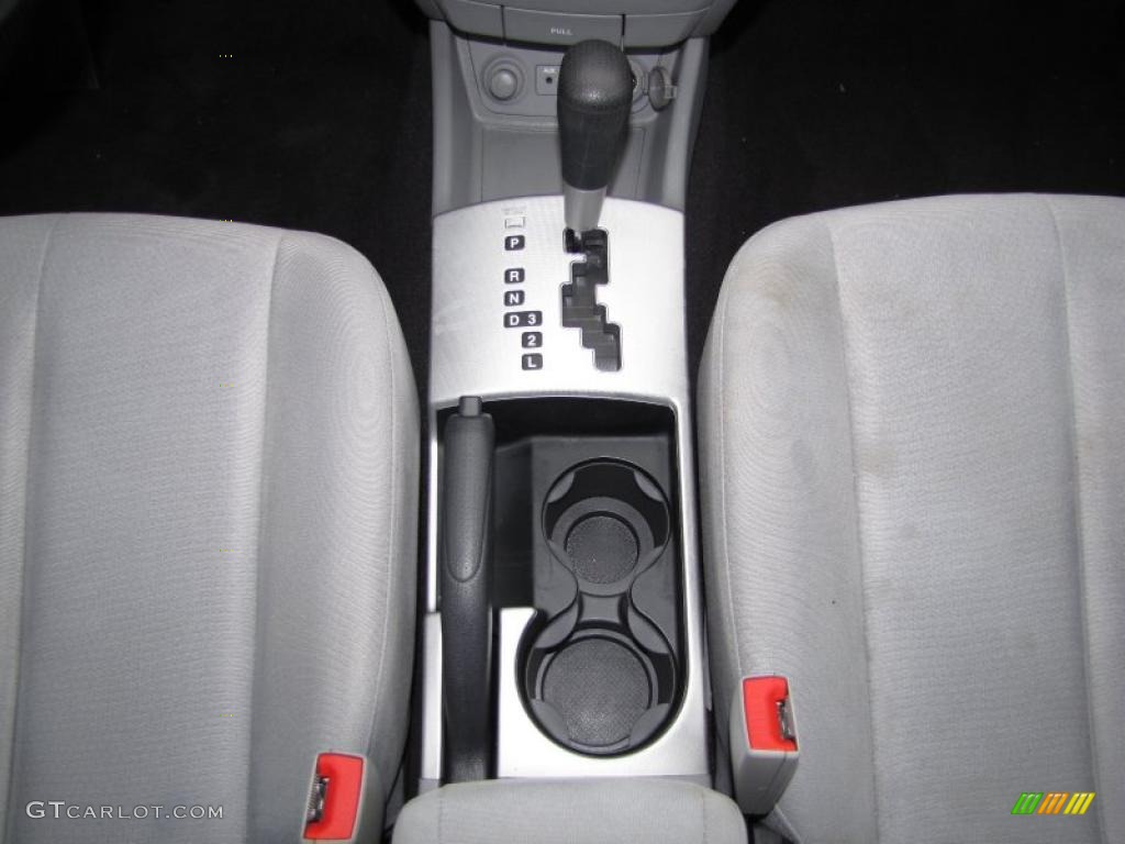 2009 Elantra GLS Sedan - Carbon Gray / Gray photo #16