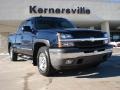 2005 Dark Blue Metallic Chevrolet Silverado 1500 LT Extended Cab 4x4  photo #1