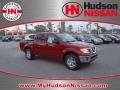 2011 Red Brick Nissan Frontier SV Crew Cab  photo #1