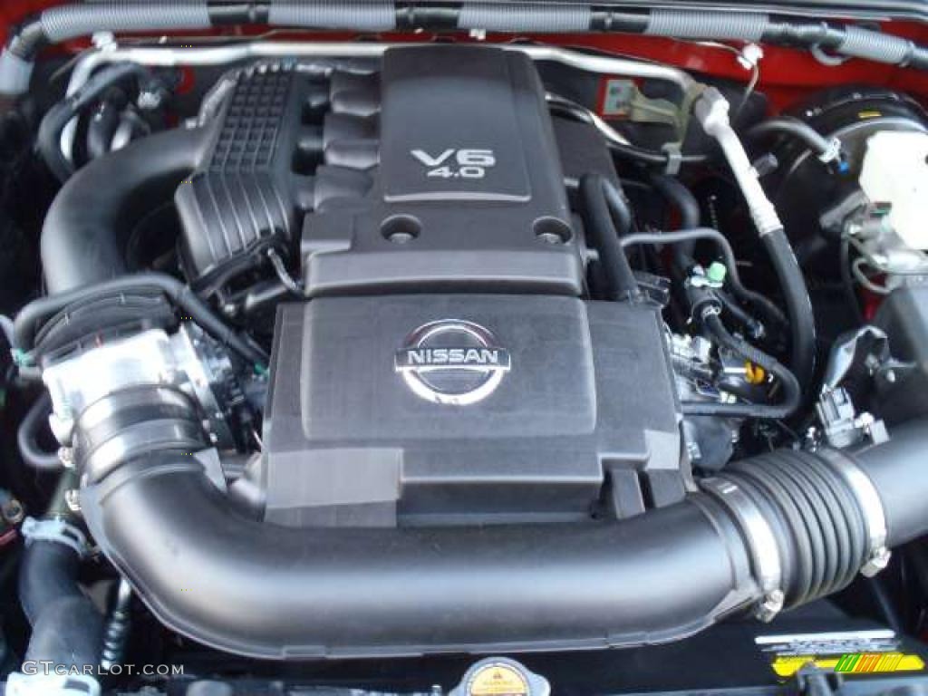 2011 Nissan Frontier SV Crew Cab 4.0 Liter DOHC 24-Valve CVTCS V6 Engine Photo #42244705