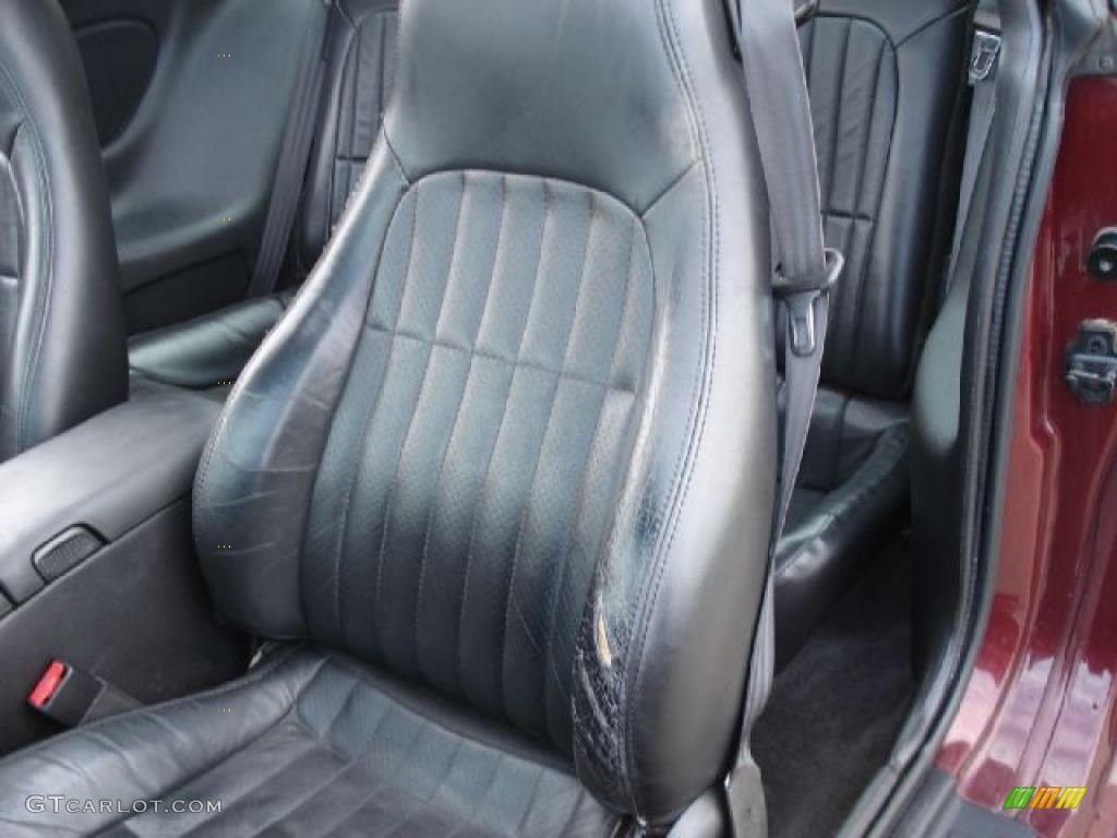 Ebony Interior 2001 Chevrolet Camaro Coupe Photo #42244964