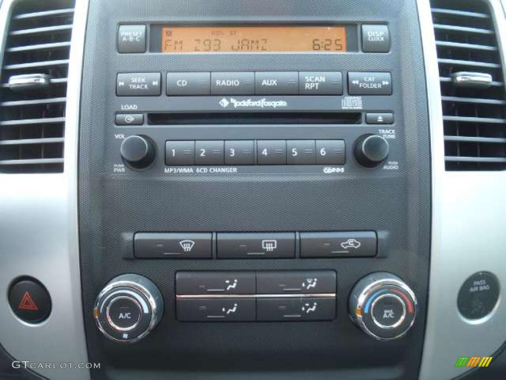 2011 Nissan Frontier Pro-4X Crew Cab 4x4 Controls Photo #42245502