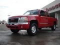 2003 Fire Red GMC Sierra 1500 SLT Extended Cab 4x4  photo #7