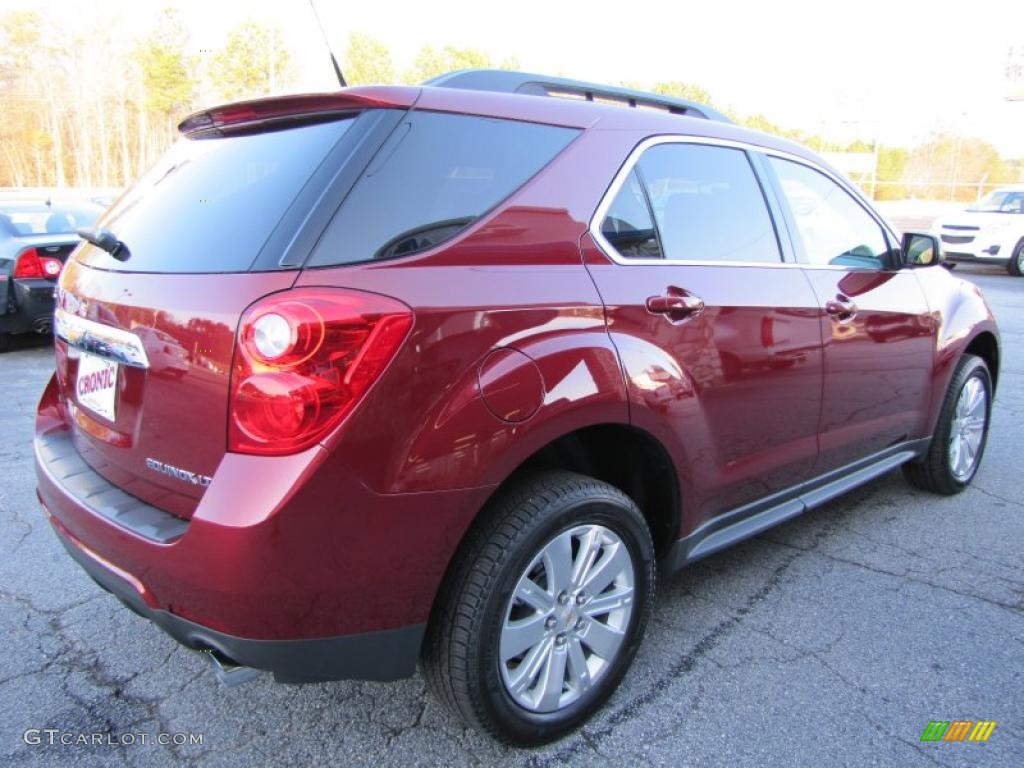 Cardinal Red Metallic 2011 Chevrolet Equinox LT Exterior Photo #42246961