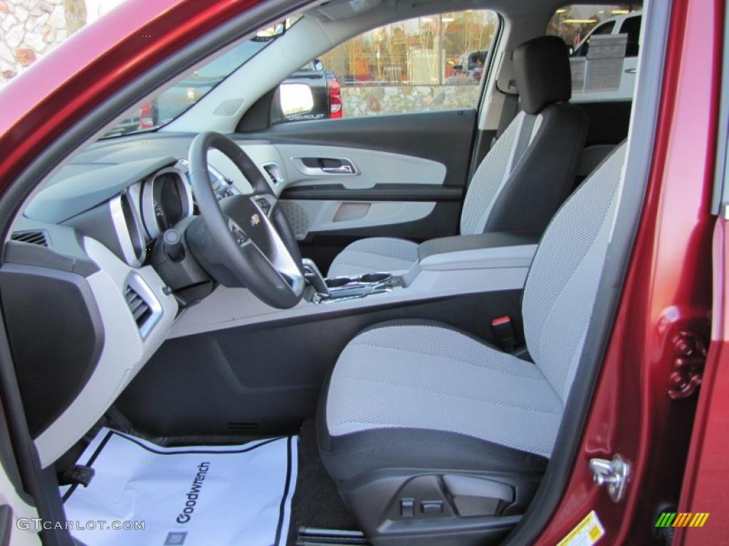 Jet Black Interior 2011 Chevrolet Equinox LT Photo #42247010