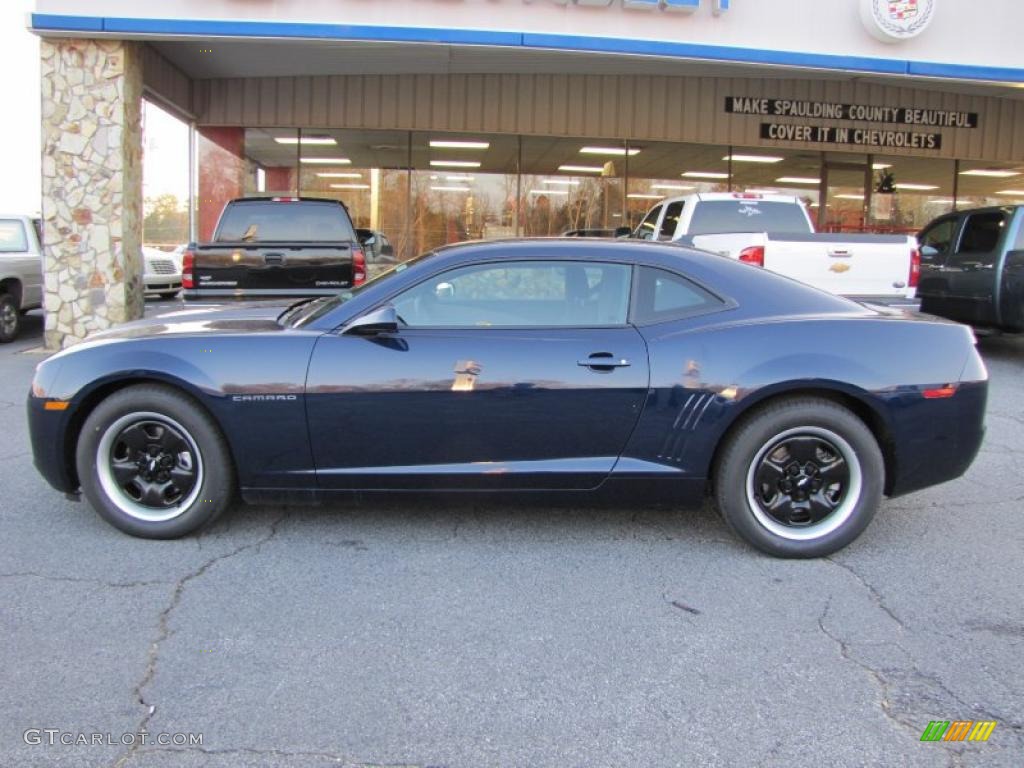 Imperial Blue Metallic 2011 Chevrolet Camaro LS Coupe Exterior Photo #42247554