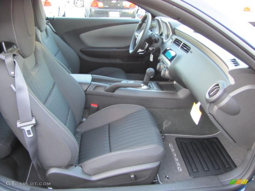 Black Interior 2011 Chevrolet Camaro LS Coupe Photo #42247650
