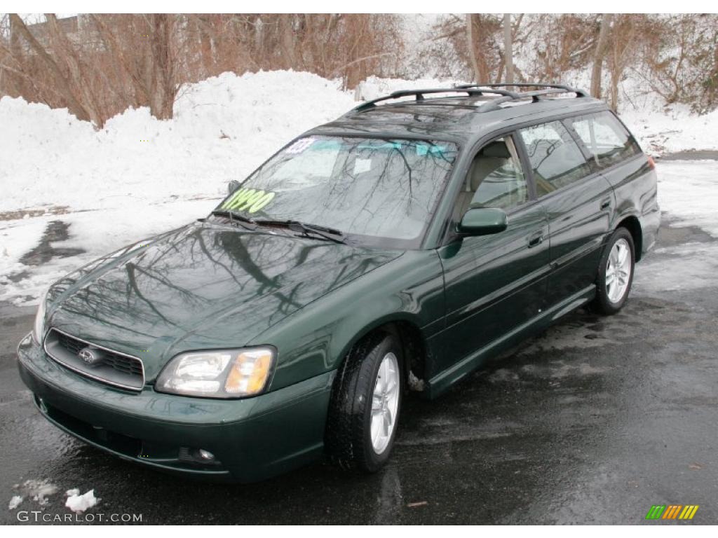 Timberline Green Pearl Subaru Legacy