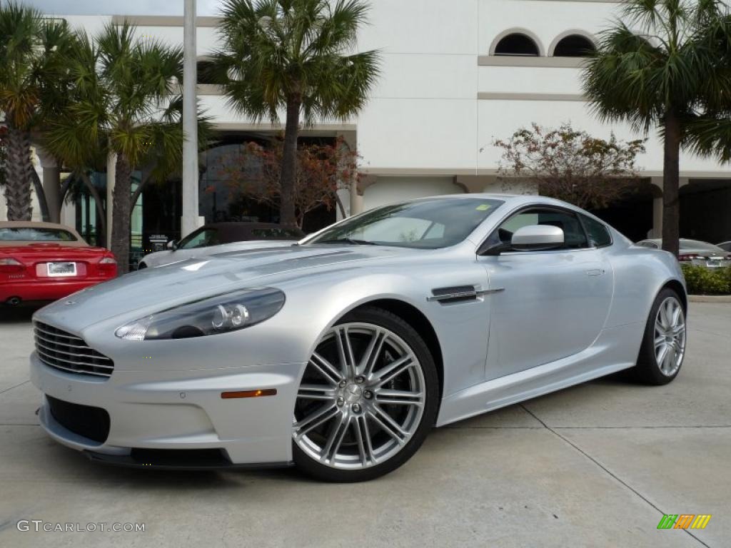 Lightning Silver 2009 Aston Martin DBS Coupe Exterior Photo #42248966