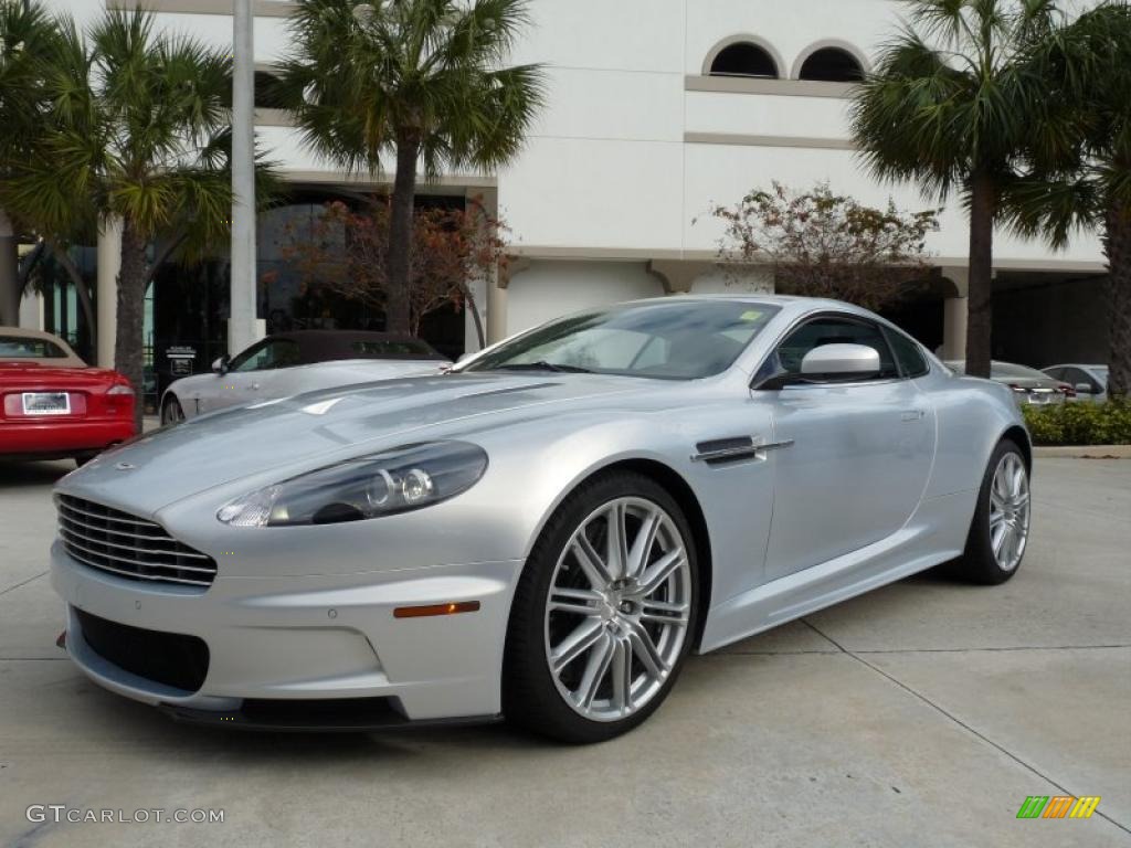 Lightning Silver 2009 Aston Martin DBS Coupe Exterior Photo #42249010