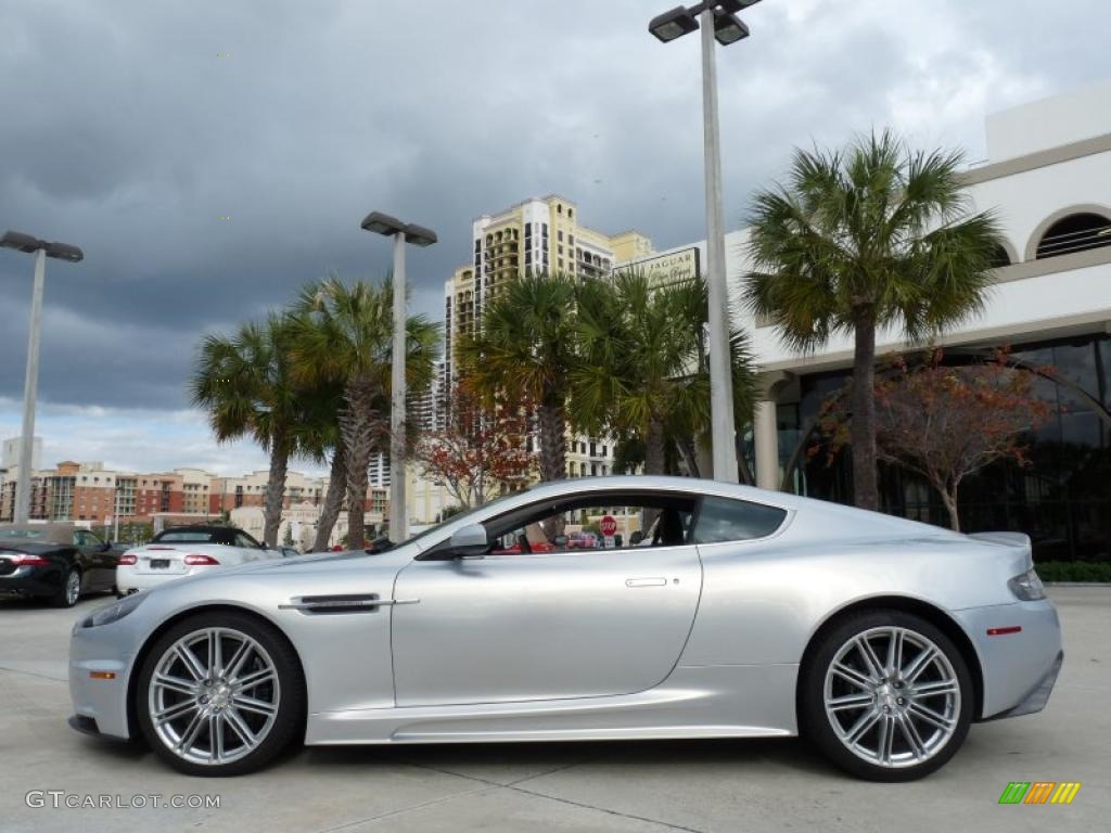 Lightning Silver 2009 Aston Martin DBS Coupe Exterior Photo #42249020