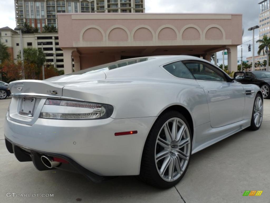 Lightning Silver 2009 Aston Martin DBS Coupe Exterior Photo #42249074