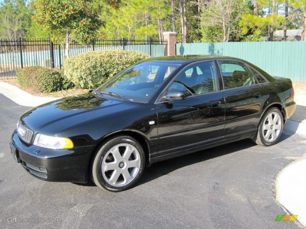 2002 S4 2.7T quattro Sedan - Brilliant Black / Onyx photo #1