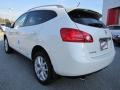 2011 Pearl White Nissan Rogue SV  photo #3