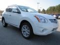 2011 Pearl White Nissan Rogue SV  photo #7