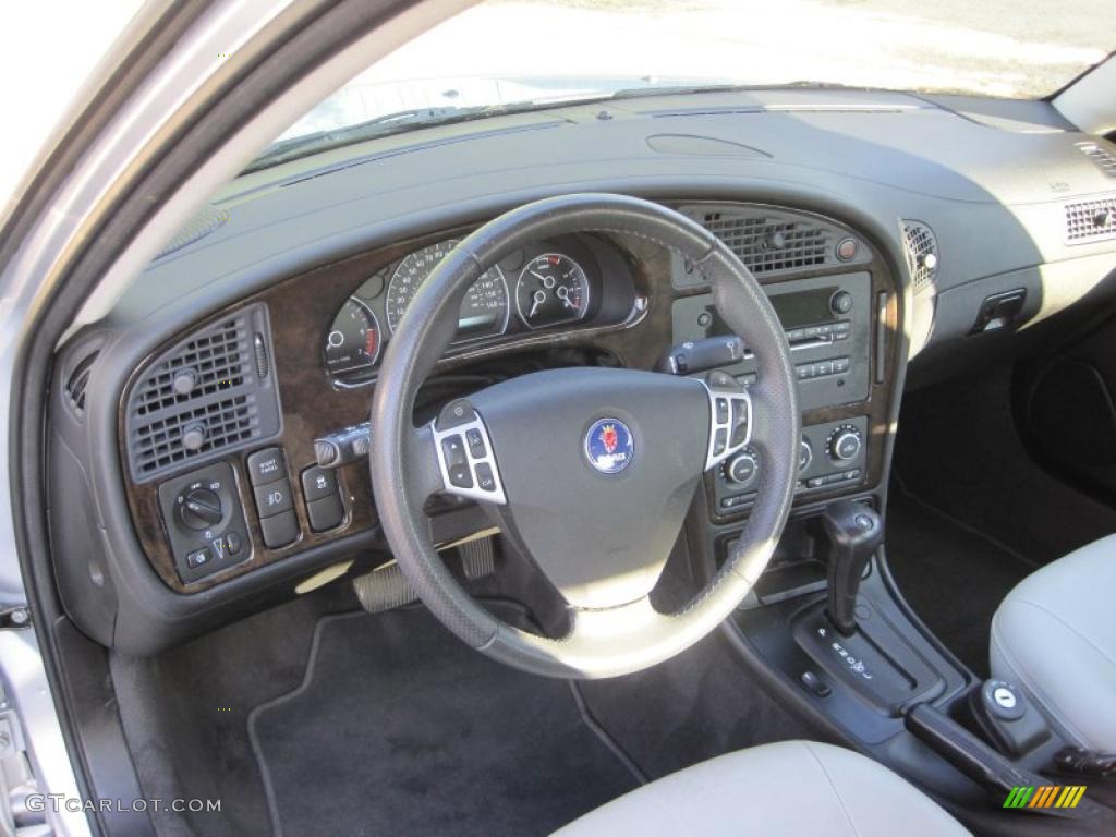 Parchment Interior 2007 Saab 9-5 2.3T Sedan Photo #42250526