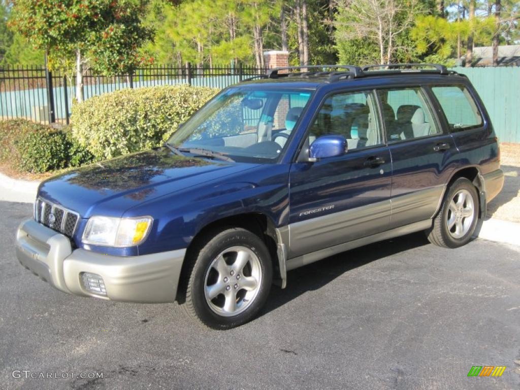 2001 Forester 2.5 S - Blue Ridge Pearl / Gray photo #1