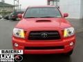 2008 Radiant Red Toyota Tacoma V6 TRD Sport Access Cab 4x4  photo #2