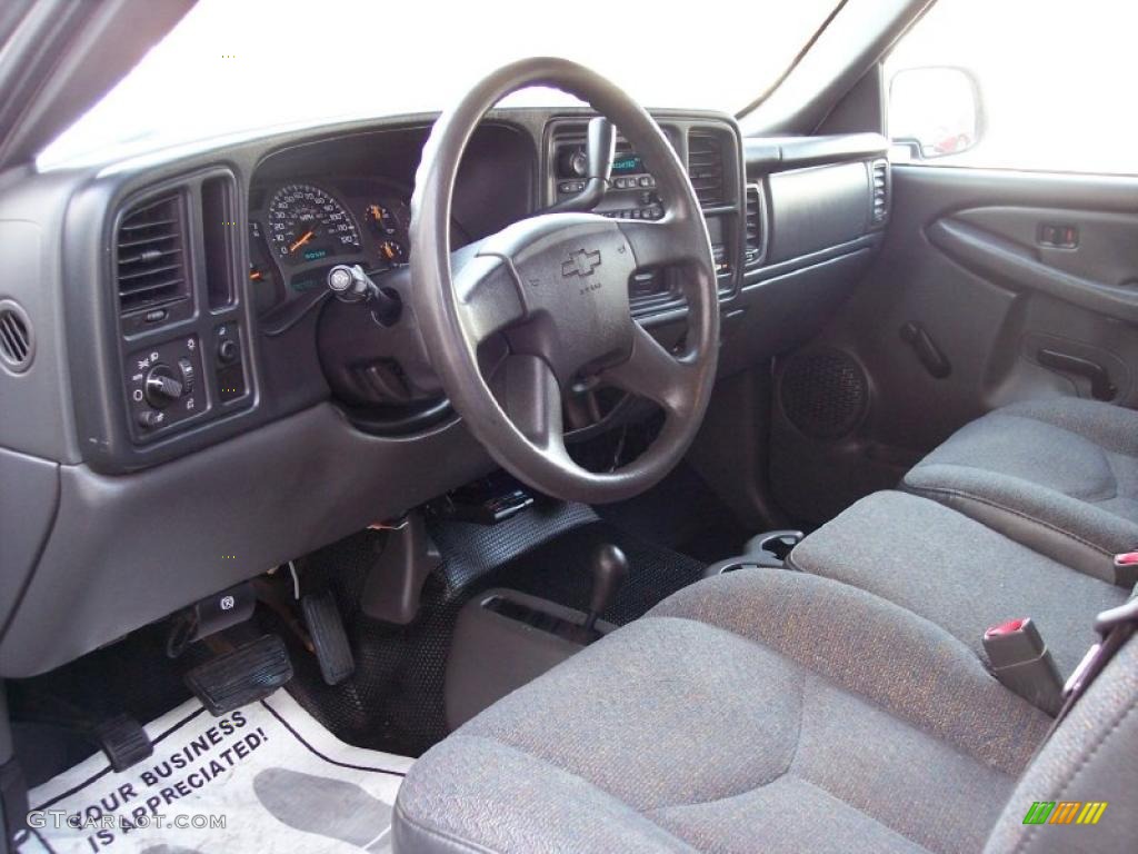 Dark Charcoal Interior 2004 Chevrolet Silverado 2500HD LS Extended Cab 4x4 Photo #42252886