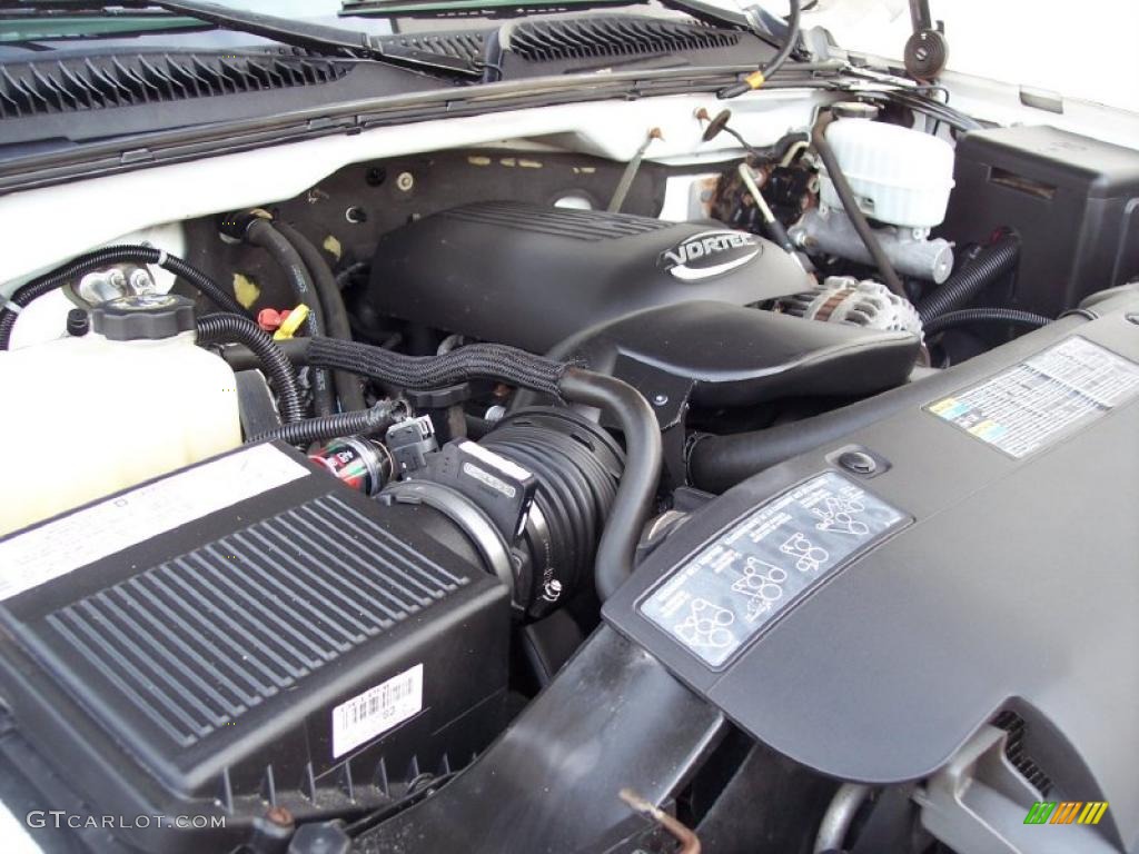 2004 Chevrolet Silverado 2500HD LS Extended Cab 4x4 6.0 Liter OHV 16-Valve Vortec V8 Engine Photo #42253247