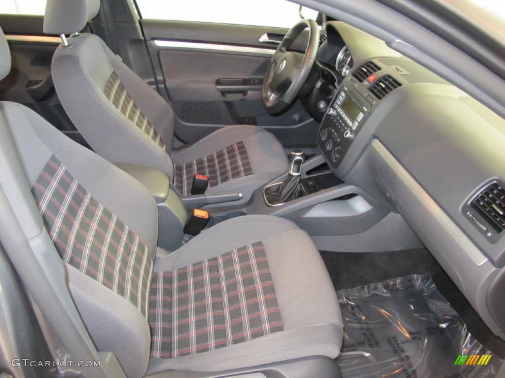 Interlagos Black Cloth Interior 2009 Volkswagen GLI Sedan Photo #42253862