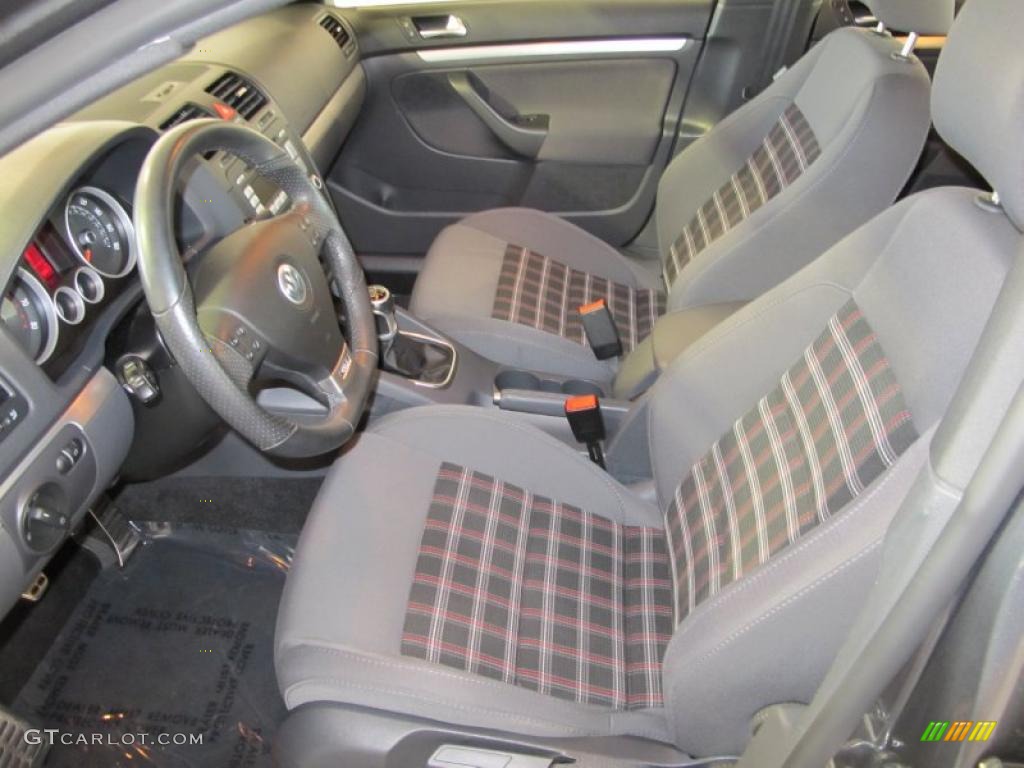 Interlagos Black Cloth Interior 2009 Volkswagen GLI Sedan Photo #42253906