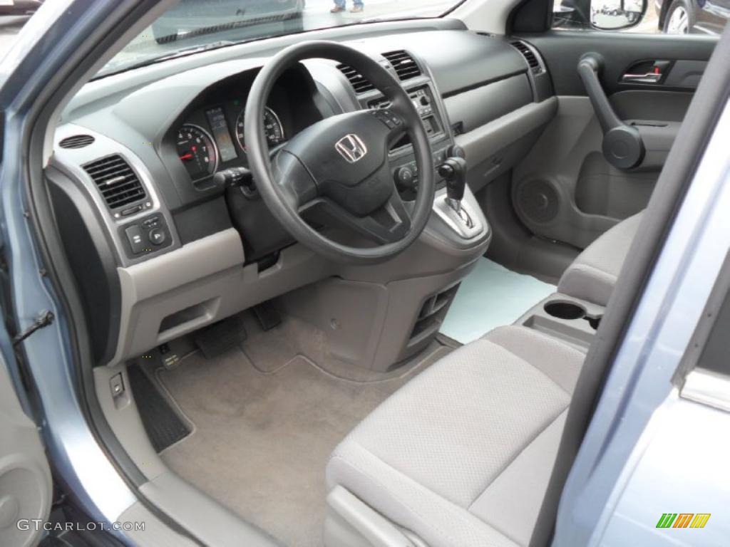 Gray Interior 2008 Honda CR-V LX Photo #42254150