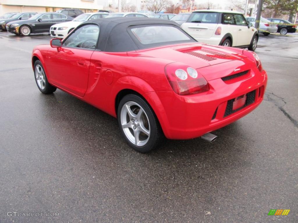 2003 MR2 Spyder Roadster - Absolutely Red / Black photo #3