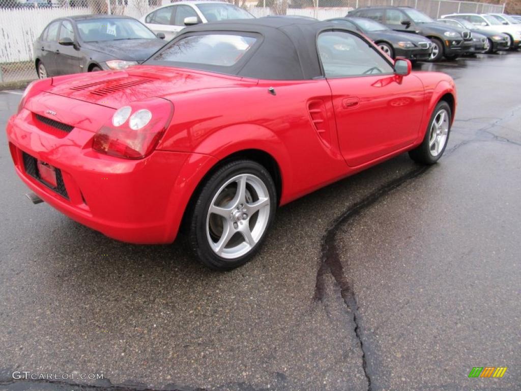 2003 MR2 Spyder Roadster - Absolutely Red / Black photo #5