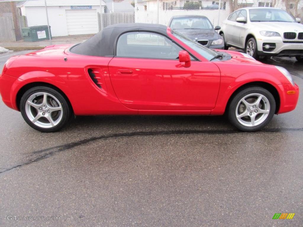 2003 MR2 Spyder Roadster - Absolutely Red / Black photo #6