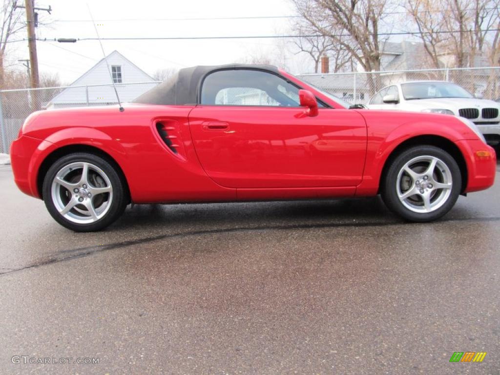 2003 MR2 Spyder Roadster - Absolutely Red / Black photo #16