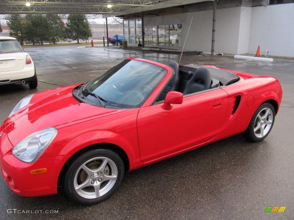 2003 MR2 Spyder Roadster - Absolutely Red / Black photo #17