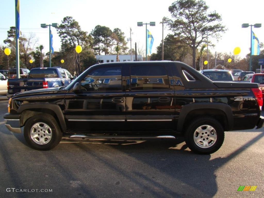 2003 Avalanche Z66 - Black / Dark Charcoal photo #5