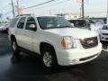 2010 Summit White GMC Yukon SLT 4x4  photo #3