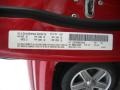 PRH: Red Crystal Pearl 2008 Jeep Patriot Limited 4x4 Color Code