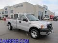 2007 Silver Metallic Ford F150 XL Regular Cab 4x4  photo #1