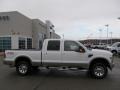 2010 Oxford White Ford F250 Super Duty Lariat Crew Cab 4x4  photo #2