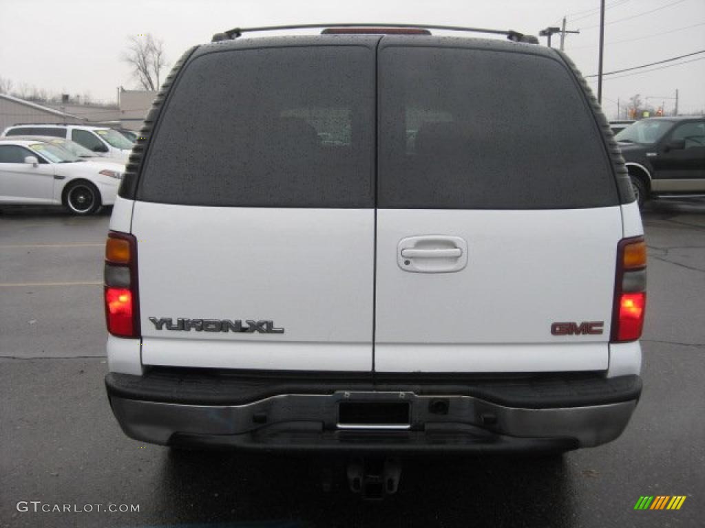 2002 Yukon XL SLT 4x4 - Summit White / Neutral/Shale photo #8