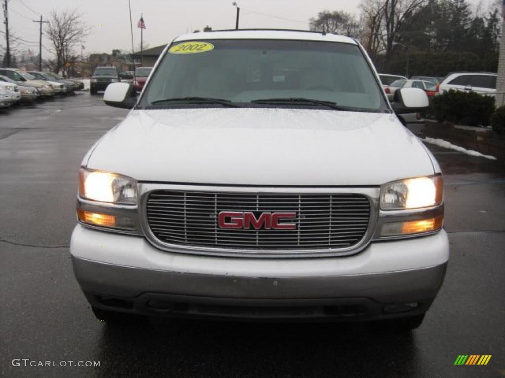 2002 Yukon XL SLT 4x4 - Summit White / Neutral/Shale photo #11