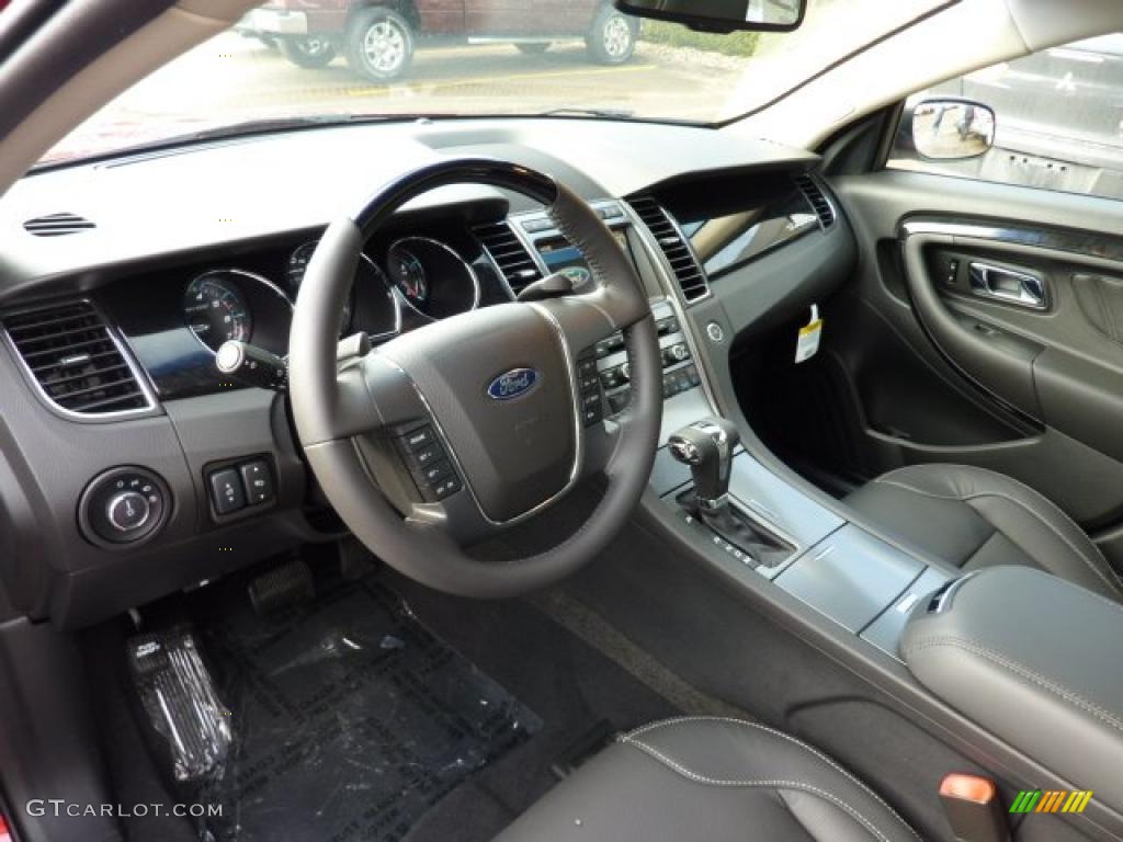 Charcoal Black Interior 2011 Ford Taurus Limited AWD Photo #42257990