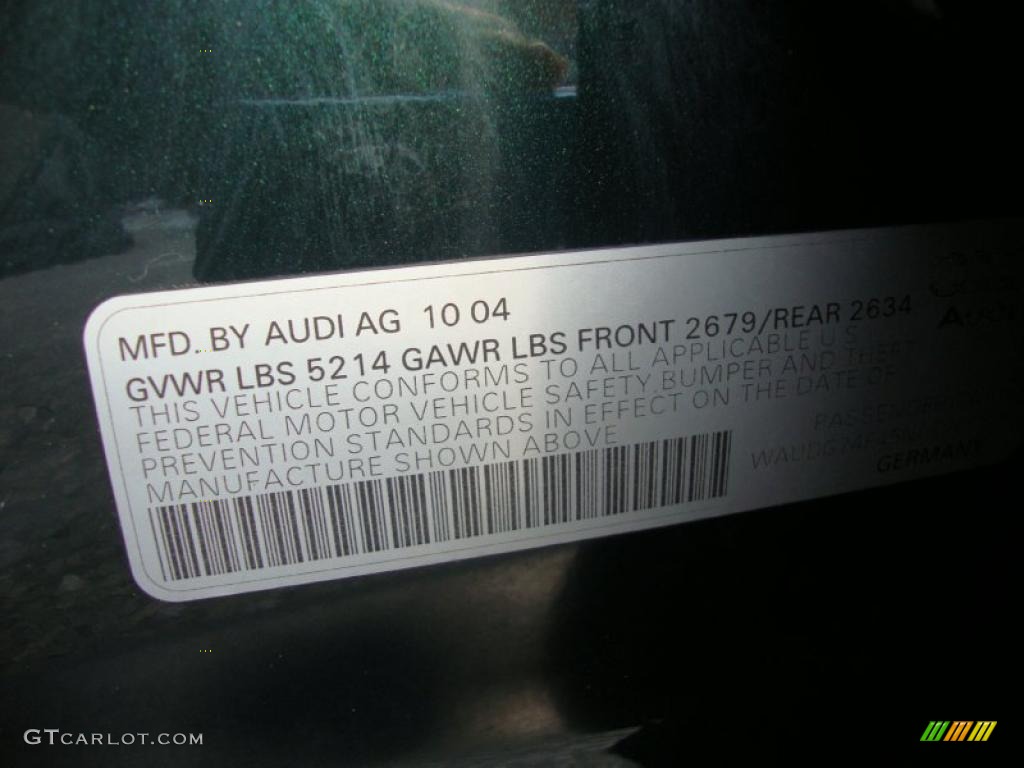 2005 A6 3.2 quattro Sedan - Cambridge Green Pearl Effect / Beige photo #56