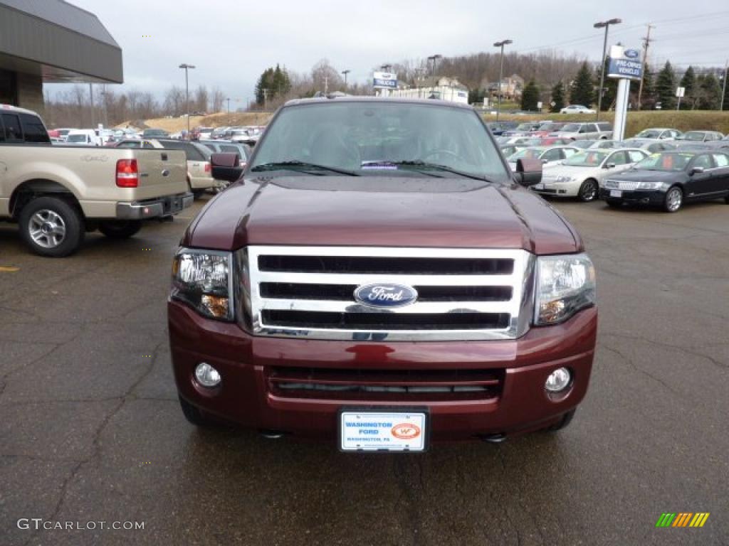 2011 Expedition EL Limited 4x4 - Royal Red Metallic / Charcoal Black photo #7