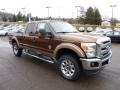 2011 Golden Bronze Metallic Ford F250 Super Duty Lariat Crew Cab 4x4  photo #6