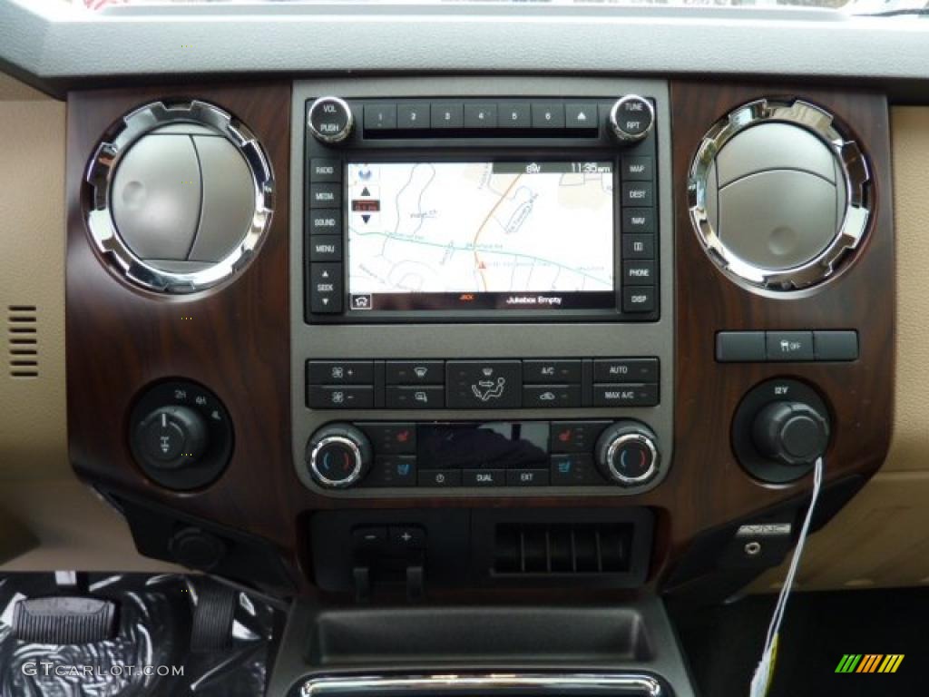 2011 Ford F250 Super Duty Lariat Crew Cab 4x4 Navigation Photo #42258646