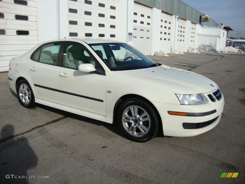 Polar White 2006 Saab 9-3 2.0T Sport Sedan Exterior Photo #42259910