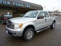 2011 Ingot Silver Metallic Ford F150 XLT SuperCab 4x4  photo #8